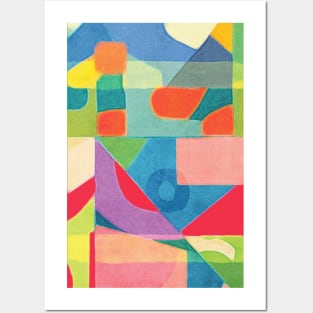 OZO Colorful Abstract Posters and Art